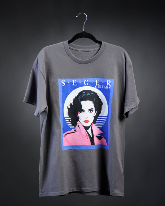 80s Custom shop charcoal T